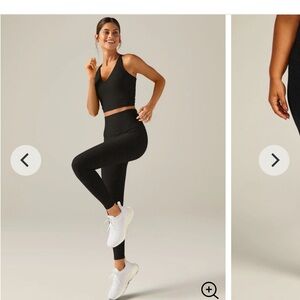 NWT Beyond Yoga Spacedye Caught In The Midi High Waisted Legging - Darkest Night